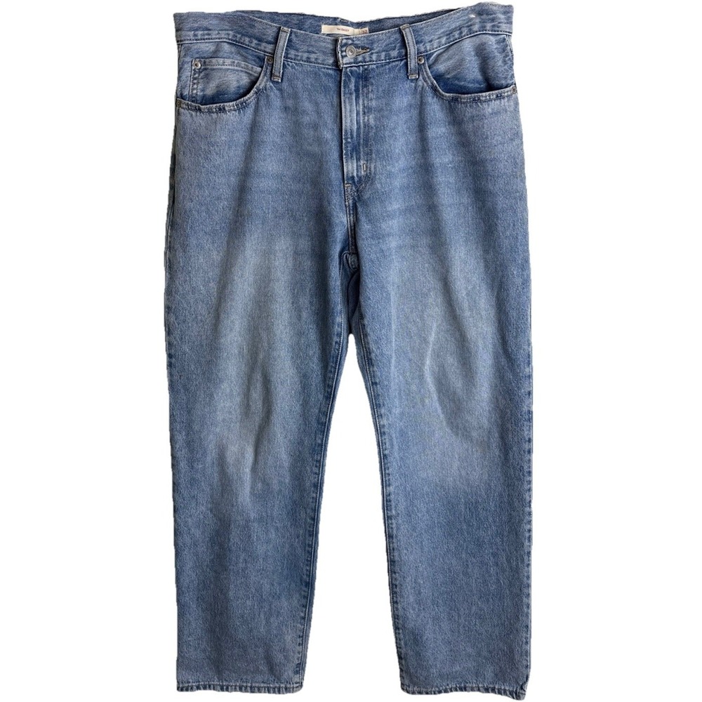 Levis 94 Baggy Wide‎ Leg Jeans Womens 32(34)x31 Blue Denim Y2K 90s
